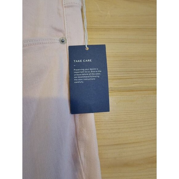 NEW NWT WOMEN 18/34R UNIVERSAL THREAD HIGH RISE SKINNY JEANS PEACH PANTS STRETCH - Picture 4 of 15